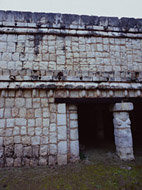 Temple of the Phalluses in Old Chichen Itza - chichen itza mayan ruins,chichen itza mayan temple,mayan temple pictures,mayan ruins photos